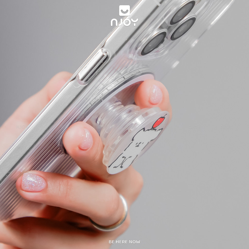 Giá đỡ điện thoại PopSocket in hình gấu dễ thương hít từ tính — ảnh 5