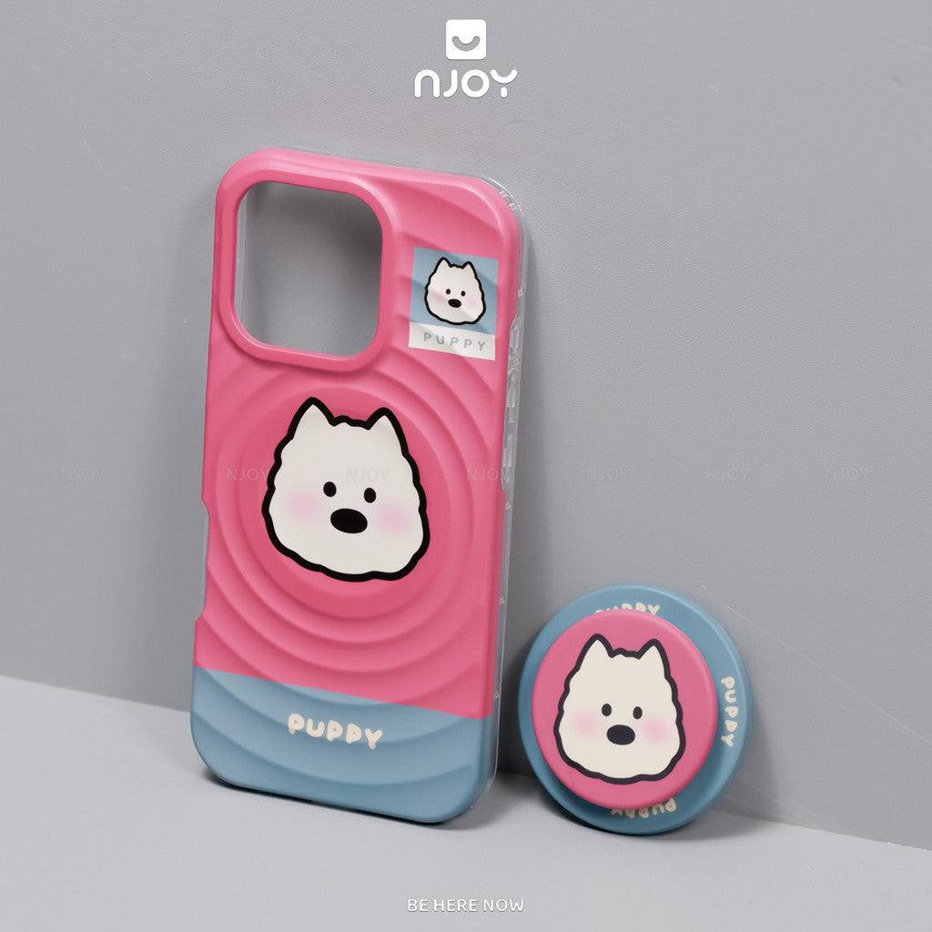 Ốp lưng in hình hiệu ứng giọt nước 3D chó mèo pet zoo — iPhone 13 — ảnh 13