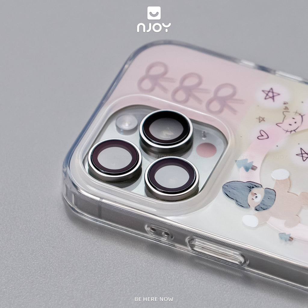 Ốp lưng in hình bowknot chiếc nơ kèm giá đỡ PopSocket — iPhone 14 Pro — ảnh 3
