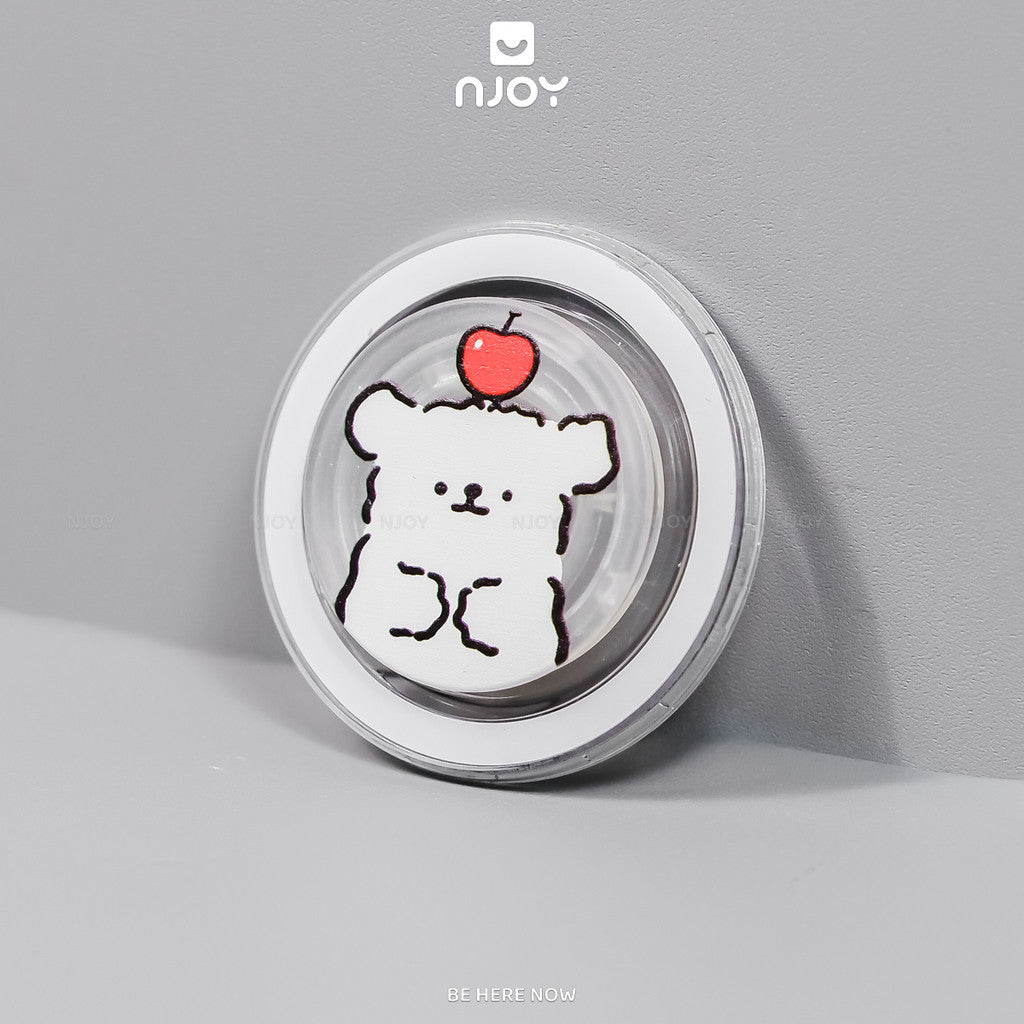 Giá đỡ điện thoại PopSocket in hình gấu dễ thương hít từ tính — ảnh 12