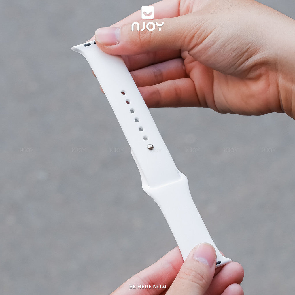 Dây đeo cao su silicon chống bẩn basic — Apple Watch 45mm — ảnh 16