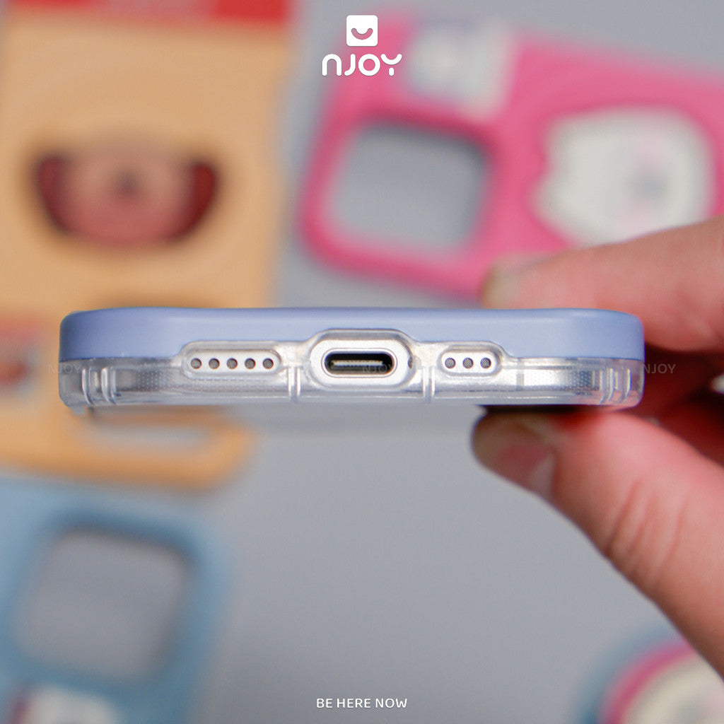 Ốp lưng in hình hiệu ứng giọt nước 3D chó mèo pet zoo — iPhone 13 — ảnh 5