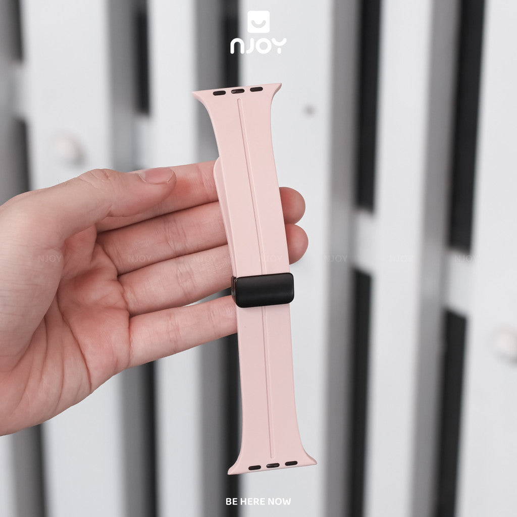 Dây đeo silicon khoá nam châm thay thế — Apple Watch 45mm — ảnh 12
