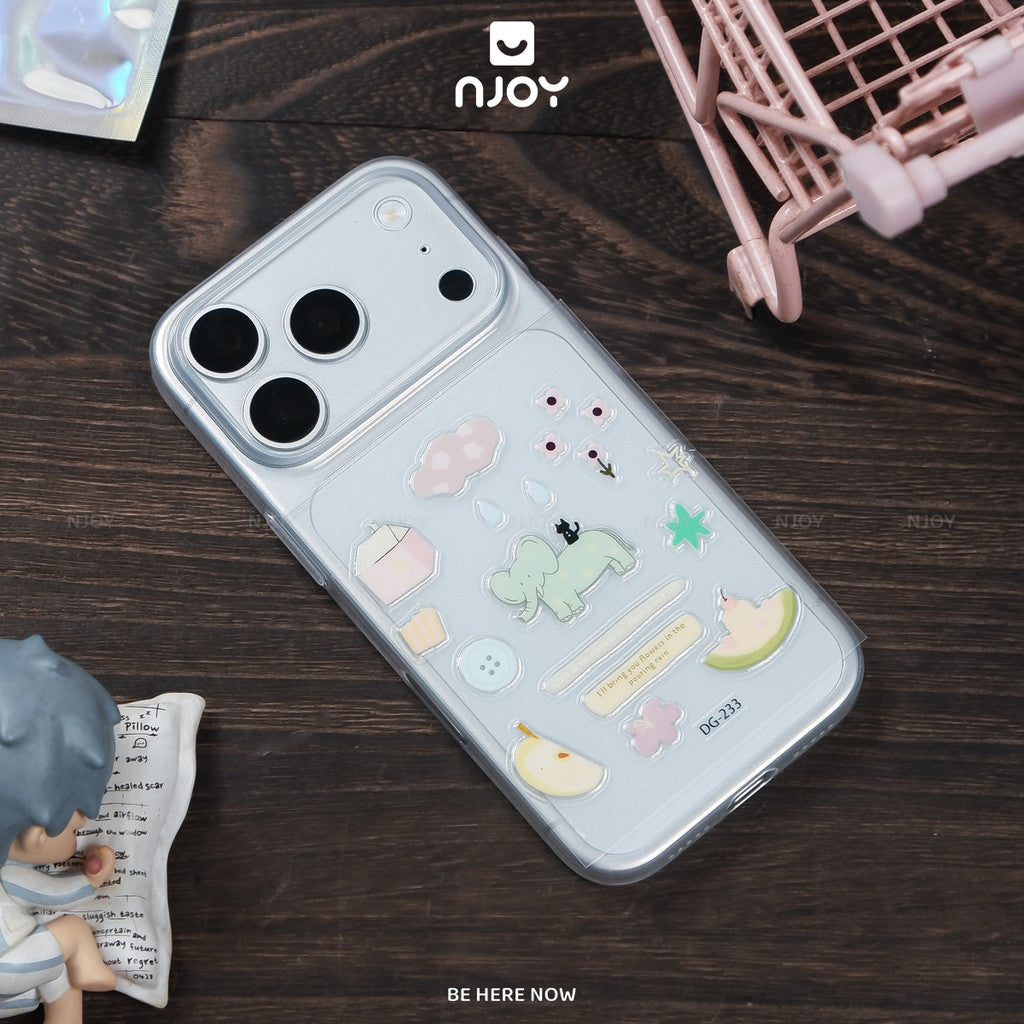 Sticker nổi 3D dán trang trí ốp lưng điện thoại iPhone máy tính bảng — ảnh 19