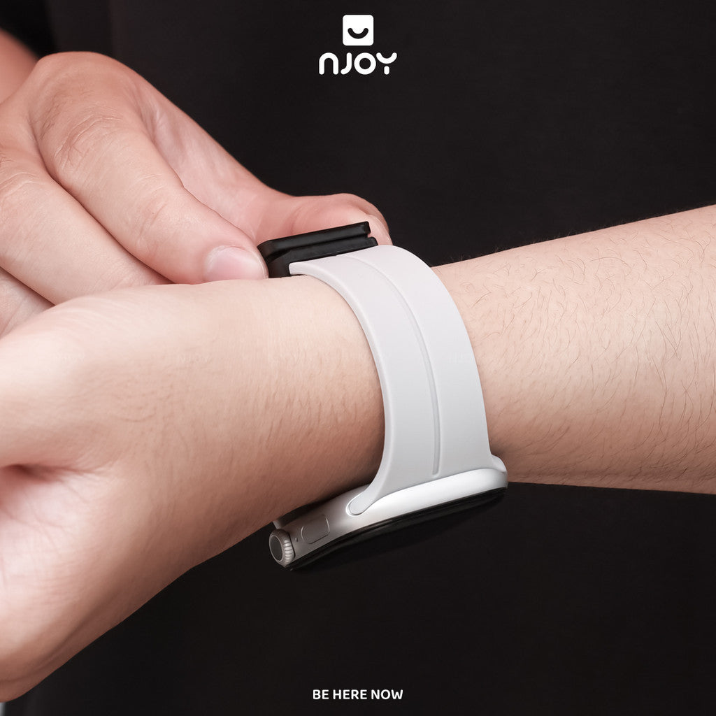 Dây đeo silicon khoá nam châm thay thế — Apple Watch 45mm — ảnh 7