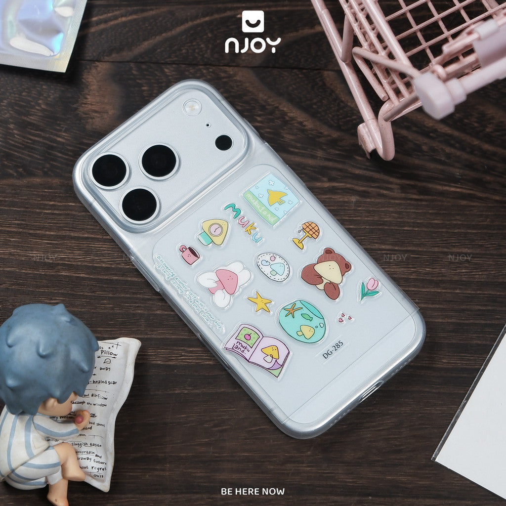 Sticker nổi 3D dán trang trí ốp lưng điện thoại iPhone máy tính bảng — ảnh 24