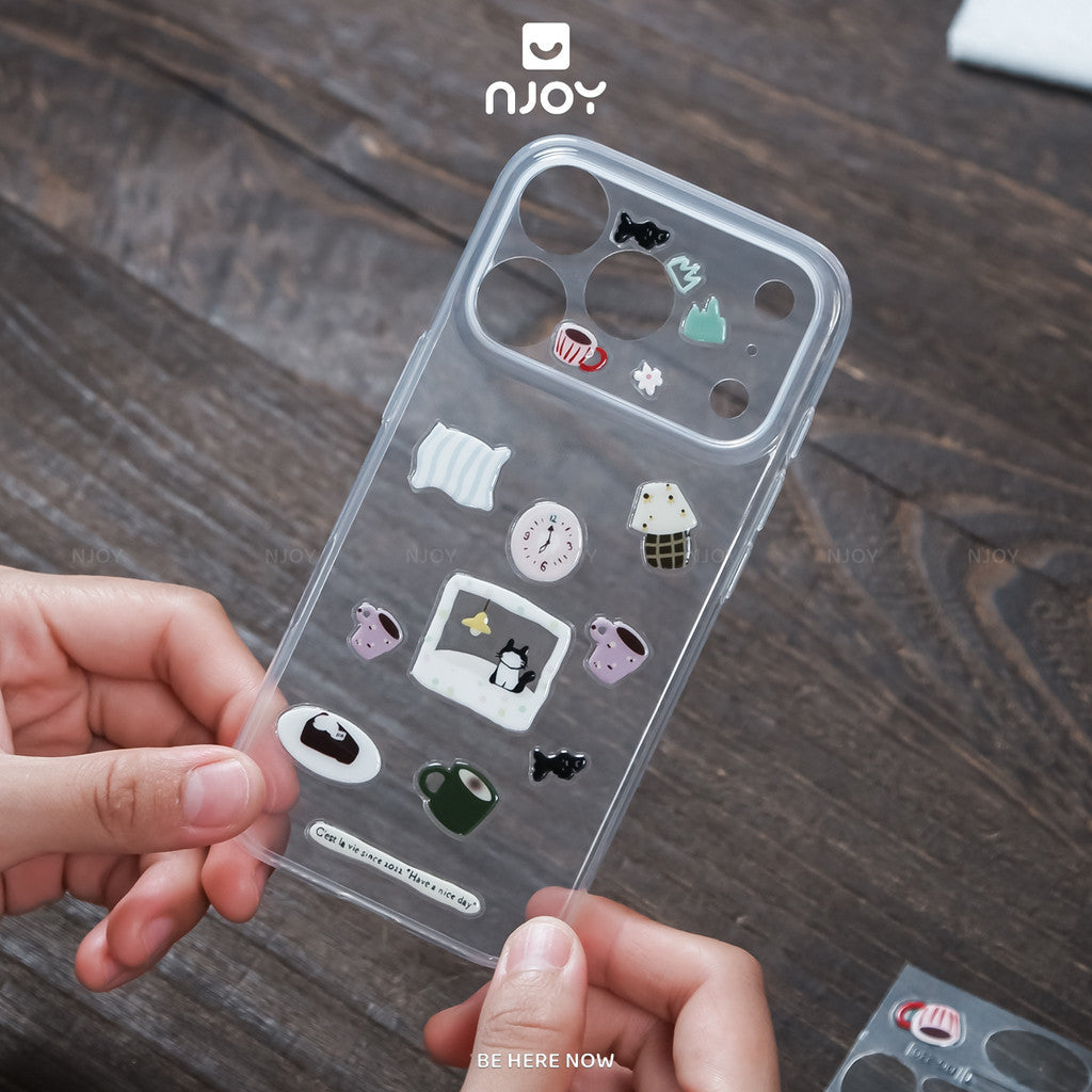 Sticker nổi 3D dán trang trí ốp lưng điện thoại iPhone máy tính bảng — ảnh 6