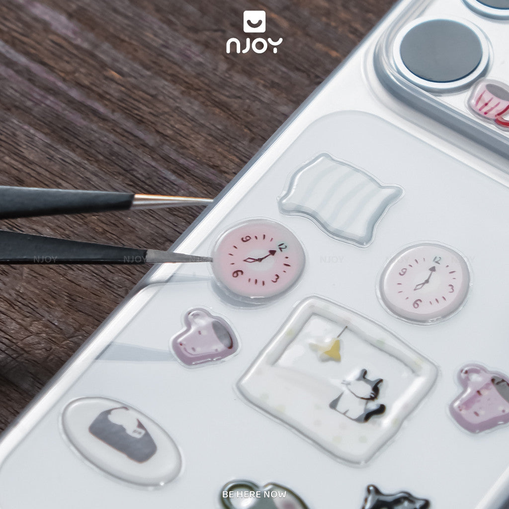 Sticker nổi 3D dán trang trí ốp lưng điện thoại iPhone máy tính bảng — ảnh 4