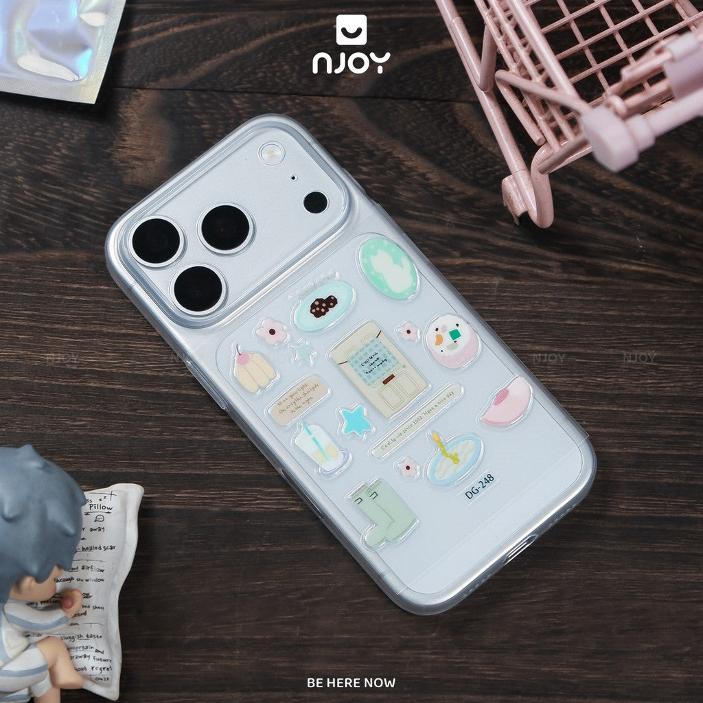 Sticker nổi 3D dán trang trí ốp lưng điện thoại iPhone máy tính bảng — ảnh 9
