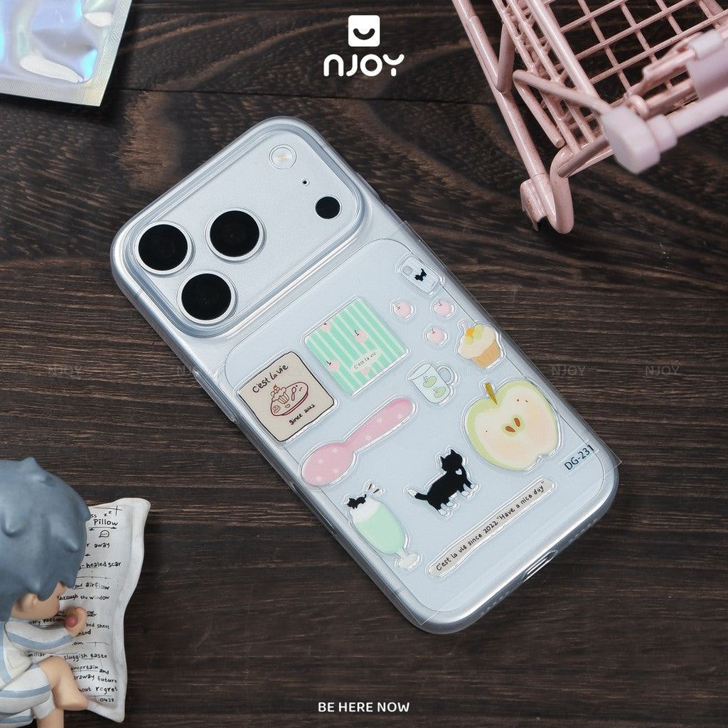 Sticker nổi 3D dán trang trí ốp lưng điện thoại iPhone máy tính bảng — ảnh 20
