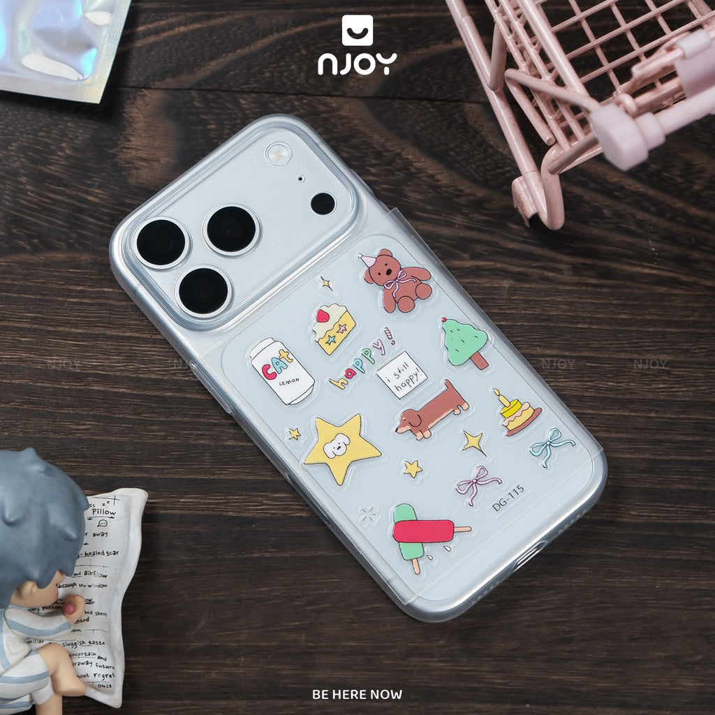 Sticker nổi 3D dán trang trí ốp lưng điện thoại iPhone máy tính bảng — ảnh 15