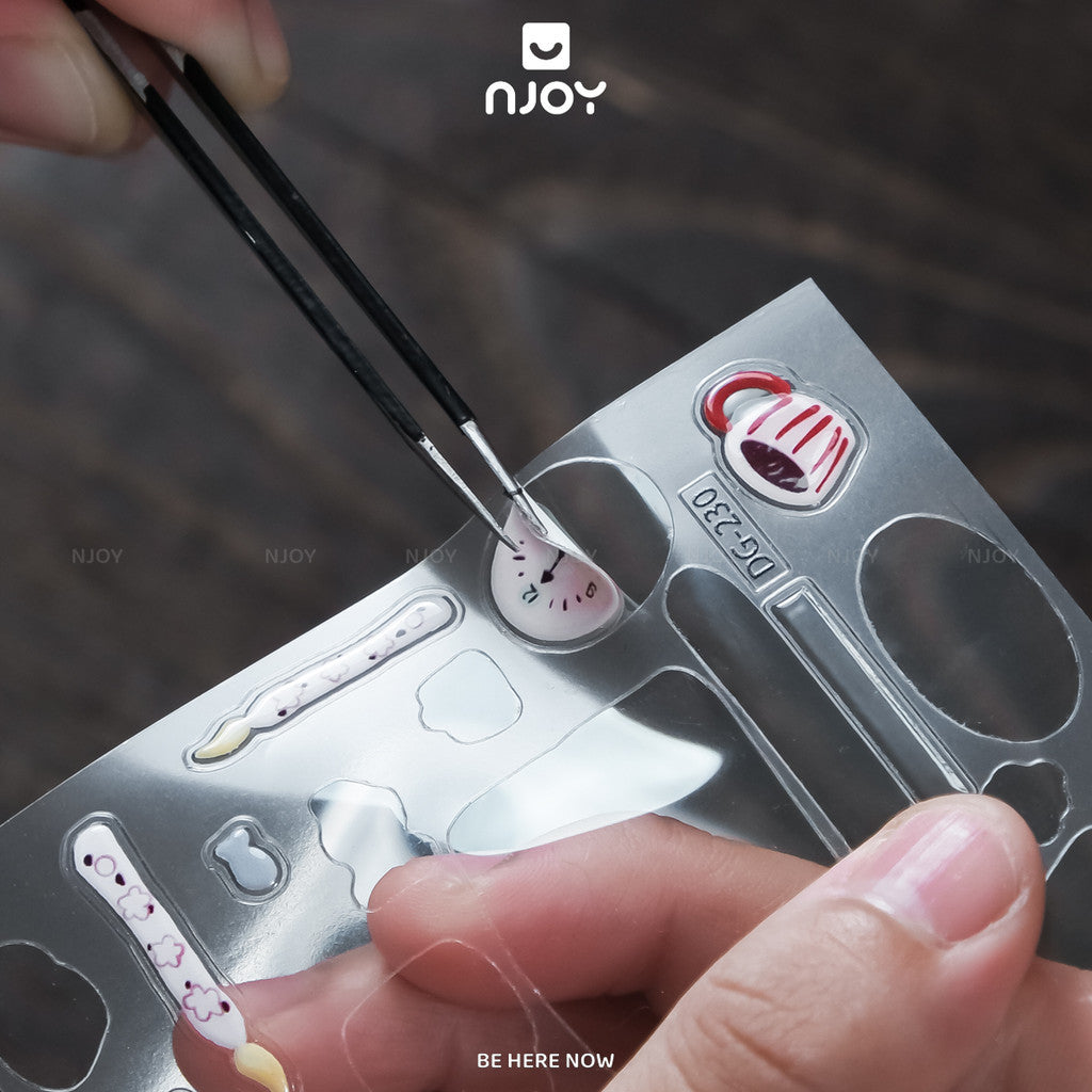 Sticker nổi 3D dán trang trí ốp lưng điện thoại iPhone máy tính bảng — ảnh 2