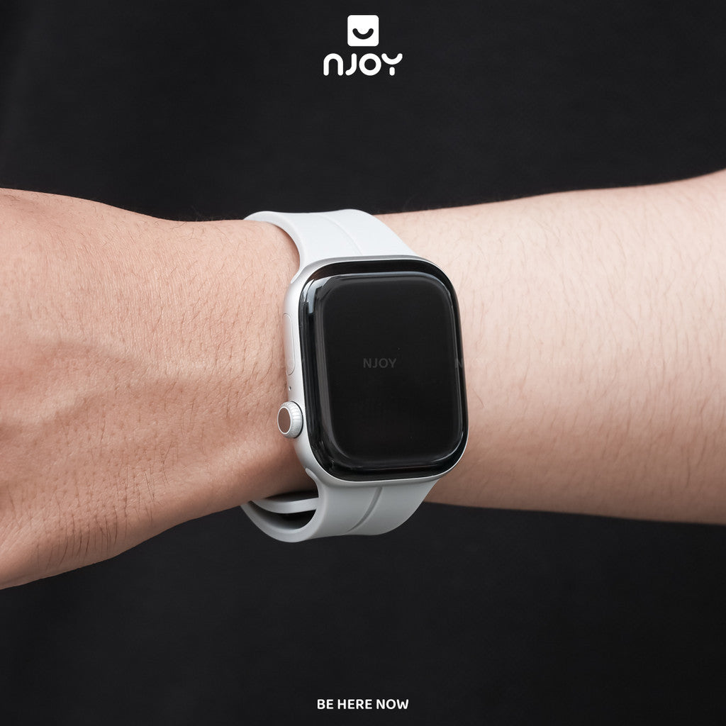 Dây đeo silicon khoá nam châm thay thế — Apple Watch 45mm — ảnh 6