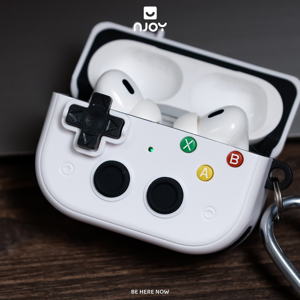 Vỏ ốp silicon game bảo vệ hộp sạc tai nghe AirPods Pro 3 — AirPods 4 — ảnh 3