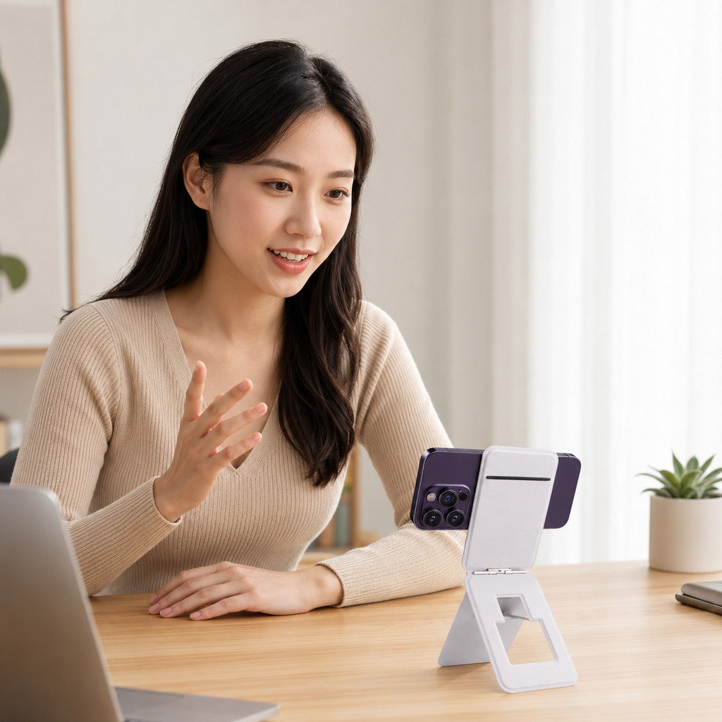 Ví đựng thẻ MagSafe tích hợp giá đỡ — ảnh 6