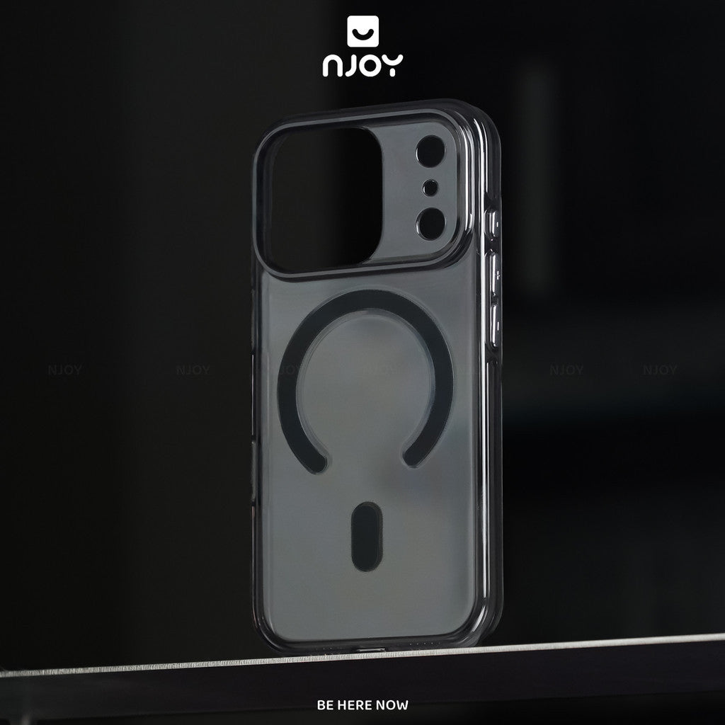 Ốp trong suốt chống sốc nhựa cứng không ố vàng nút — iPhone 17 Pro