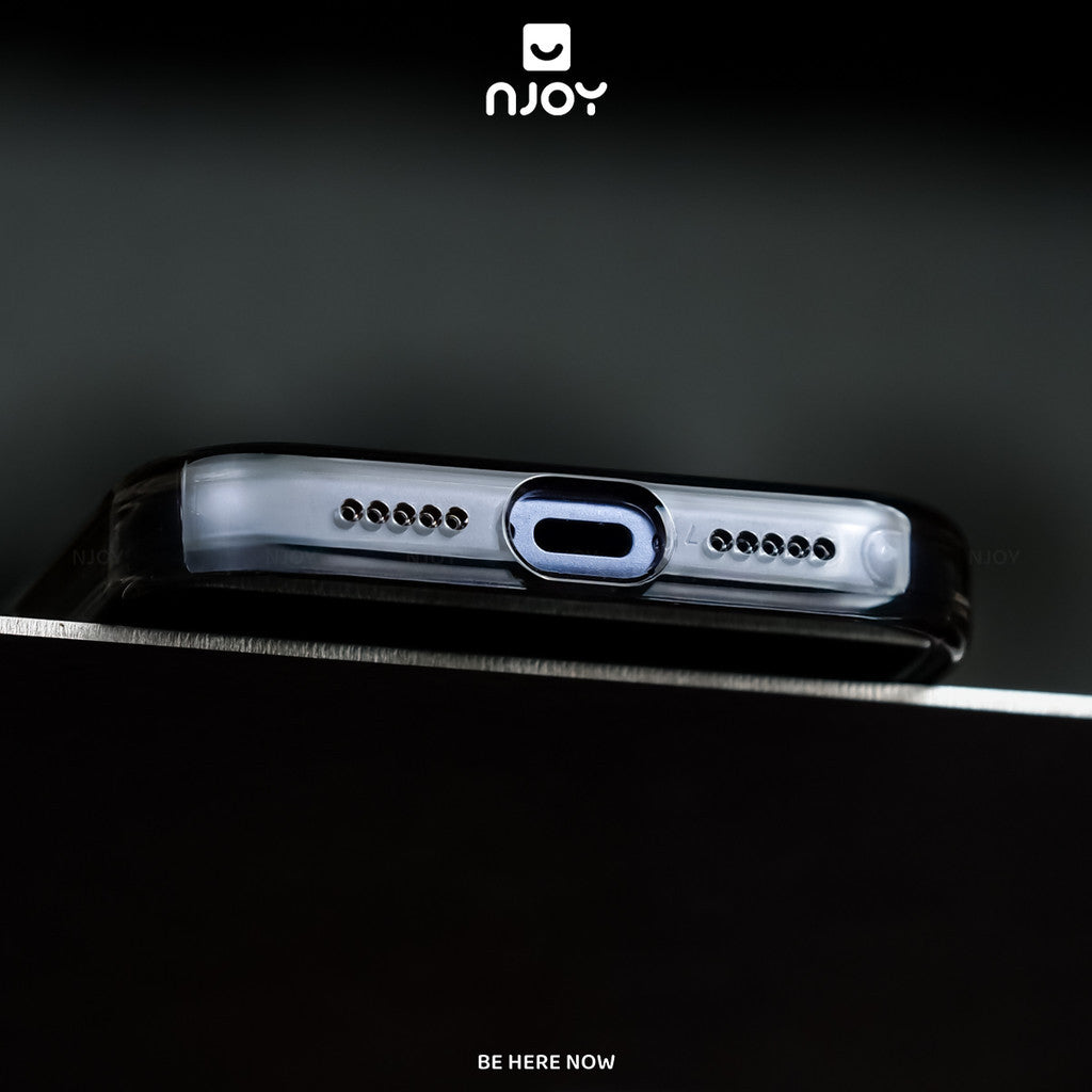 Ốp trong suốt chống sốc nhựa cứng không ố vàng nút — iPhone 17 Pro — ảnh 5