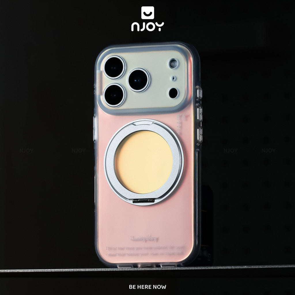 Ốp lưng ombre gradient có giá đỡ xoay 360 độ sạc — iPhone 14 Pro — ảnh 9