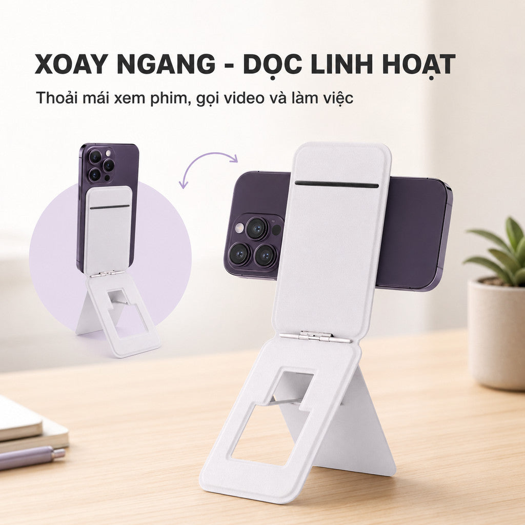 Ví đựng thẻ MagSafe tích hợp giá đỡ — ảnh 5