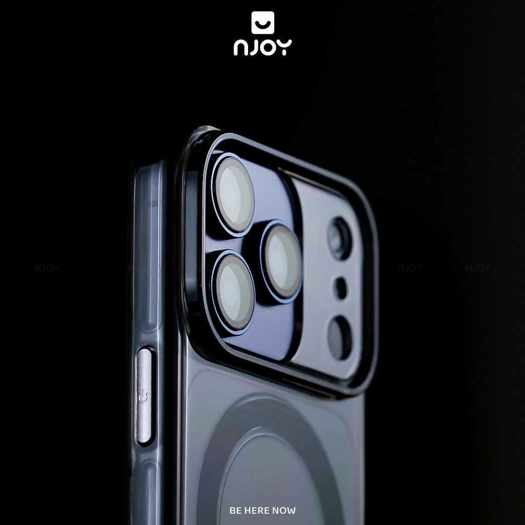 Ốp trong suốt chống sốc nhựa cứng không ố vàng nút — iPhone 17 Pro — ảnh 3