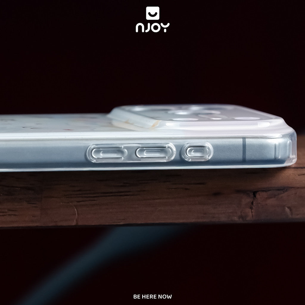 Ốp lưng in hình mèo meowday dễ thương màu hồng — iPhone 14 Pro — ảnh 3