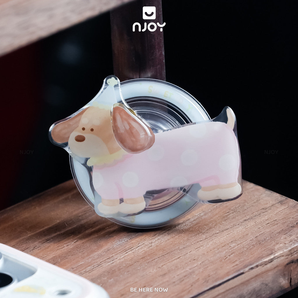 Ốp lưng in hình pupday chó dễ thương kèm PopSocket — iPhone 14 Pro — ảnh 7