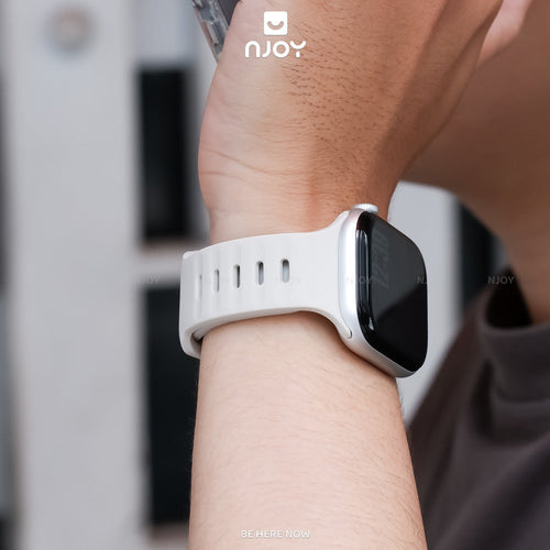 Dây đeo silicon thể thao siêu mịn — Apple Watch 45mm