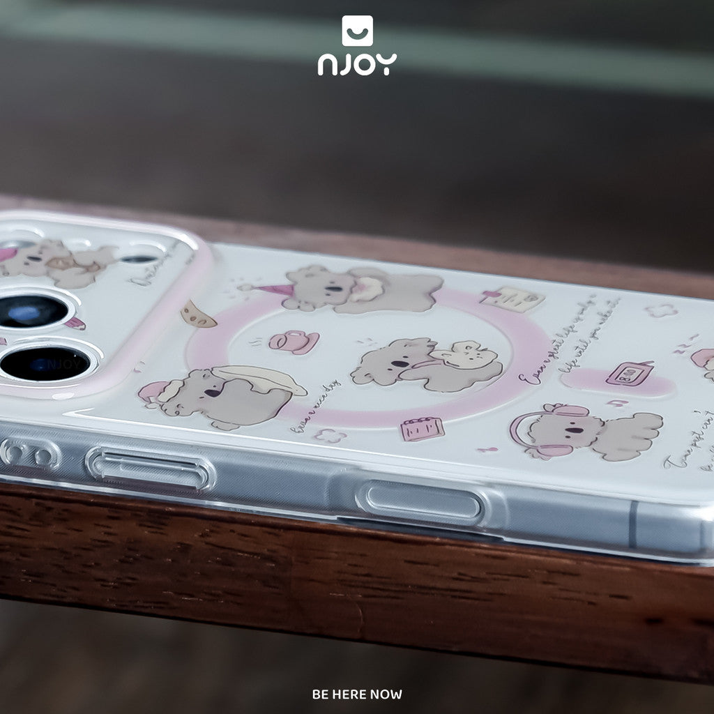 Ốp in hình gấu túi koala dễ thường kèm PopSocket hít — iPhone 14 Pro — ảnh 2