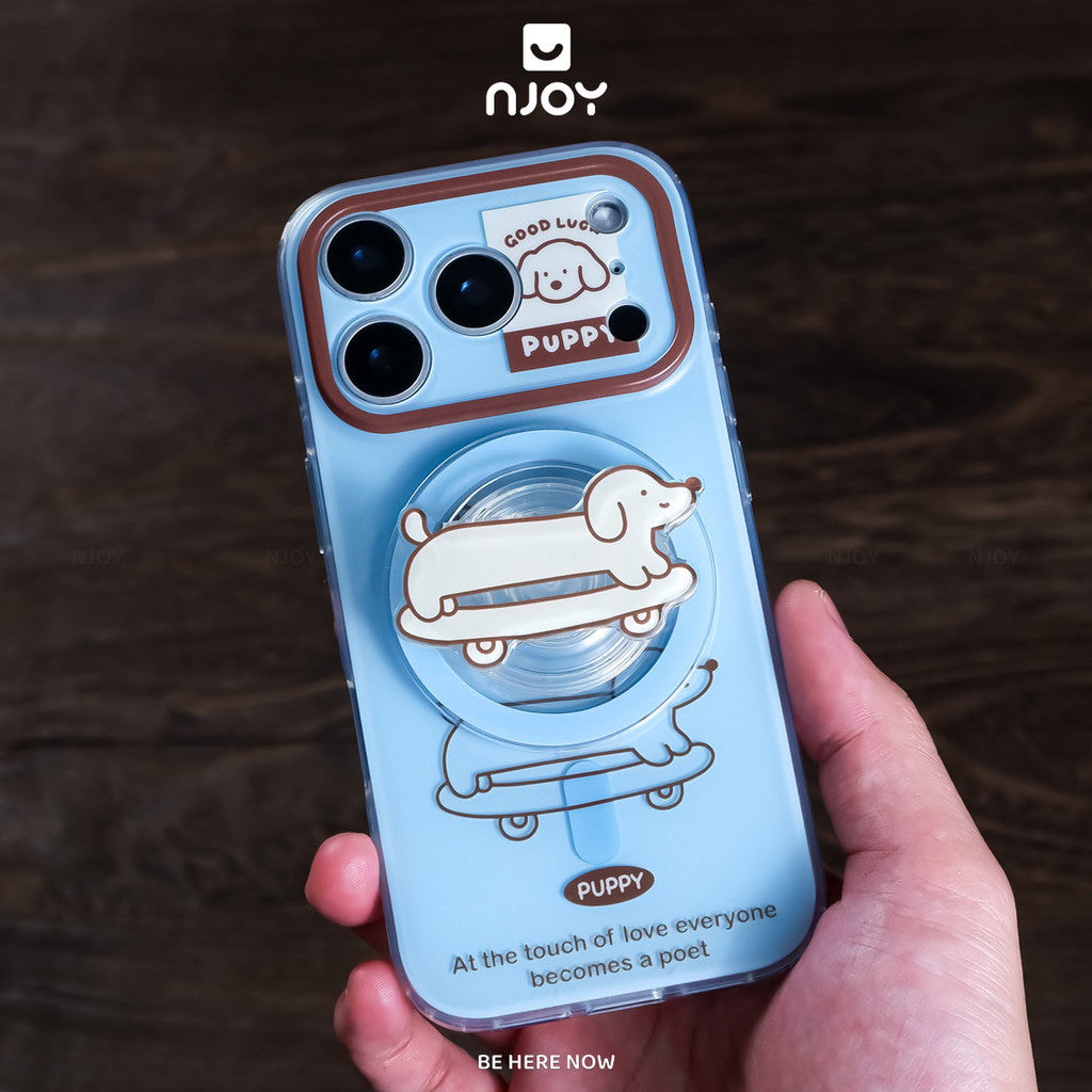 Ốp lưng in hình skate pup chó trượt ván kèm PopSocket — iPhone 14 Pro — ảnh 7