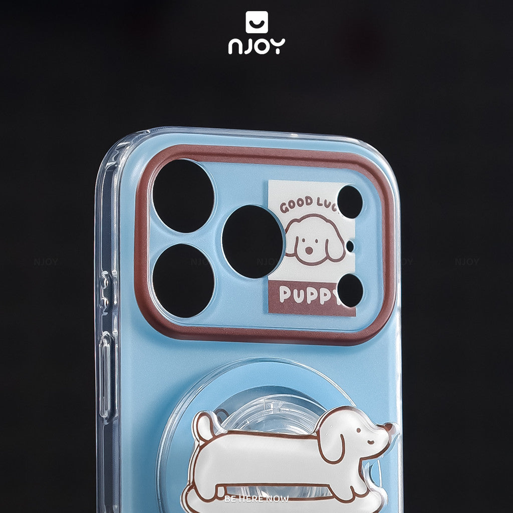 Ốp lưng in hình skate pup chó trượt ván kèm PopSocket — iPhone 14 Pro — ảnh 2