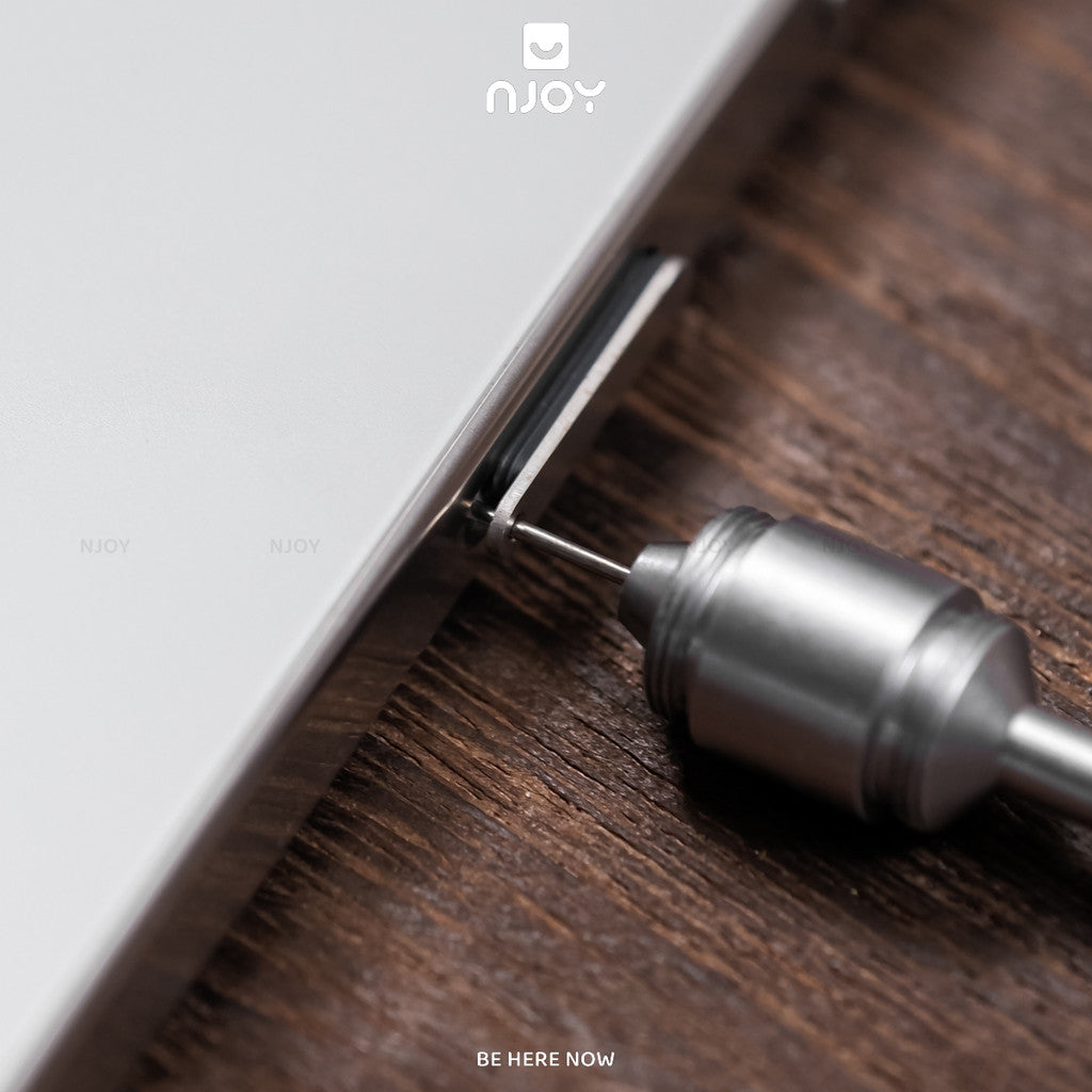 Bút vệ sinh tai nghe AirPods que chọc sim nhỏ gọn hợp kim nhôm — ảnh 4