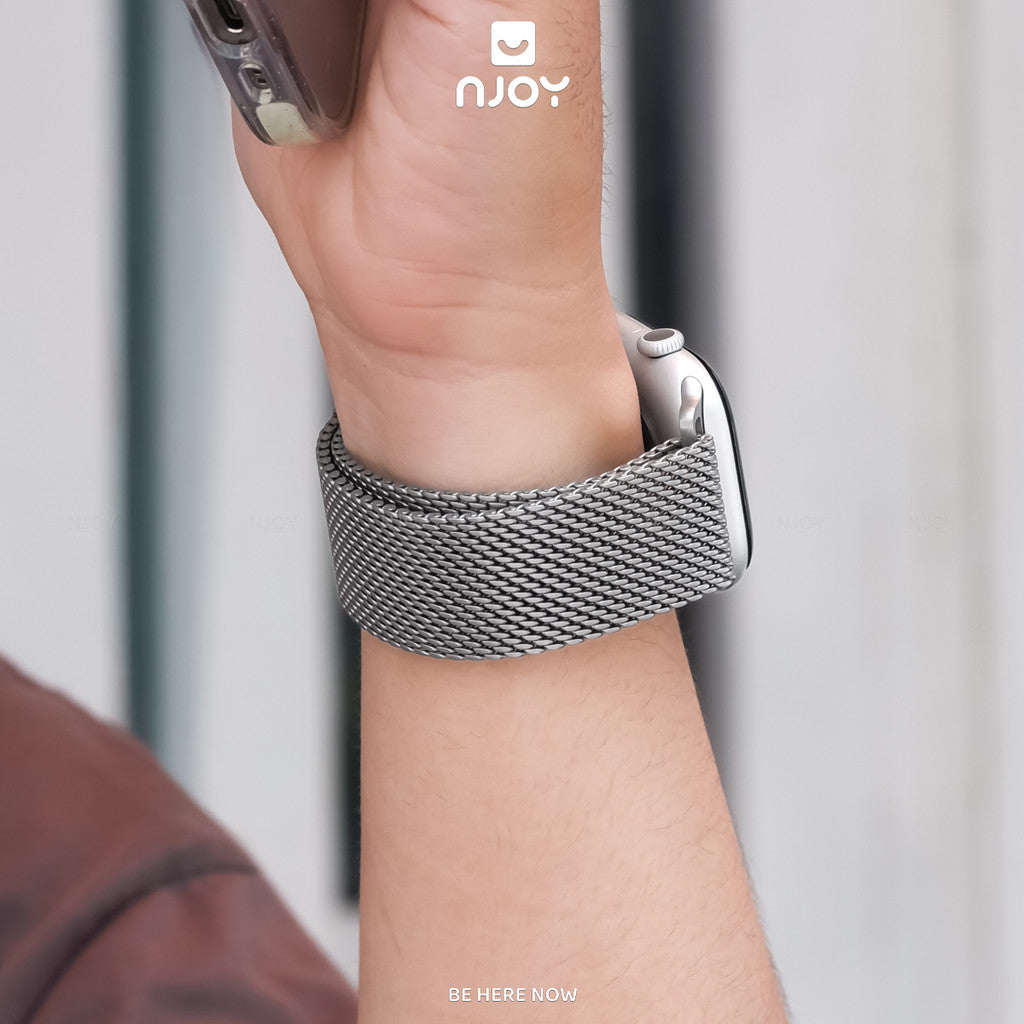 Dây đeo thép không gỉ cao cấp thay thế — Apple Watch 45mm — ảnh 4