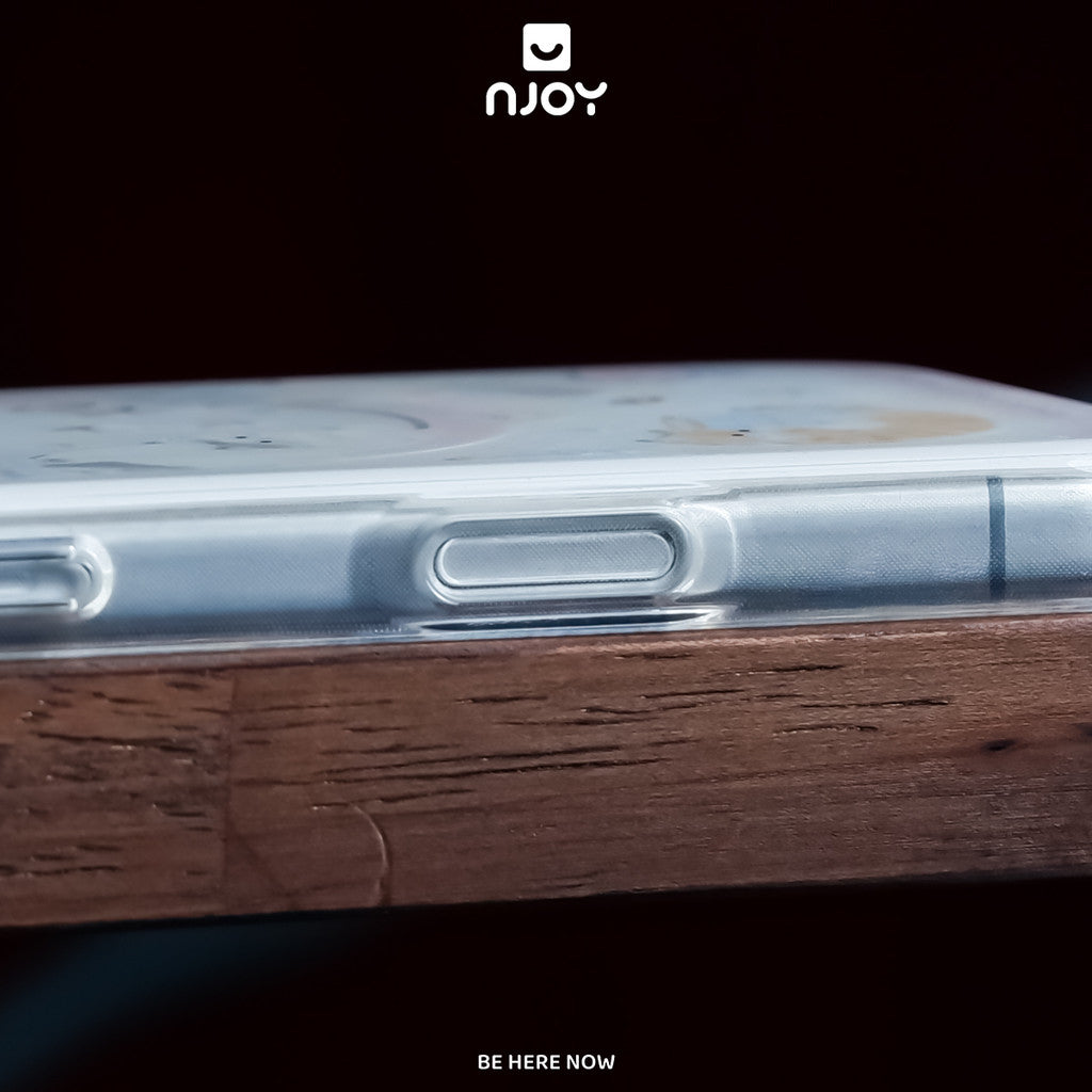Ốp lưng in hình mèo meowday dễ thương màu hồng — iPhone 14 Pro — ảnh 5