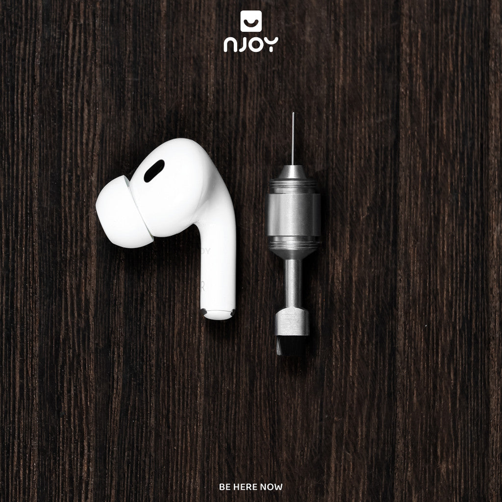 Bút vệ sinh tai nghe AirPods que chọc sim nhỏ gọn hợp kim nhôm — ảnh 5
