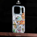 Ốp in hình chó mèo thỏ dễ thương phản quang chống sốc — iPhone 14 Pro — ảnh 9
