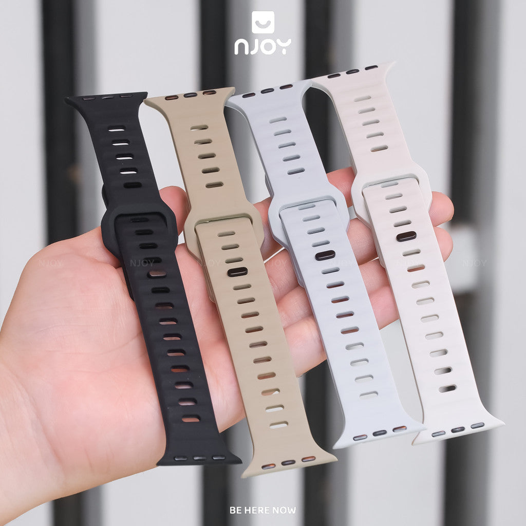 Dây đeo silicon thể thao siêu mịn — Apple Watch 45mm — ảnh 8