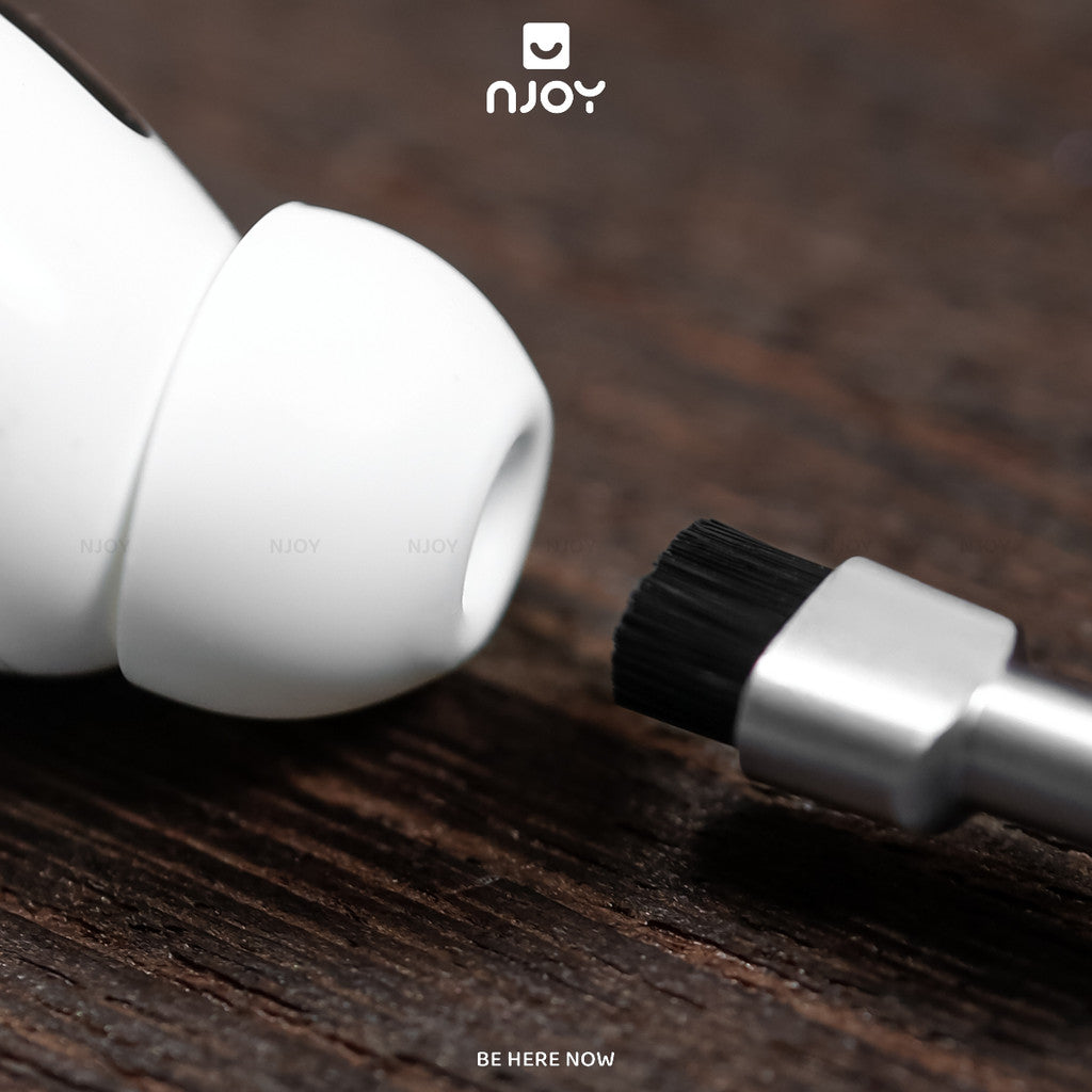 Bút vệ sinh tai nghe AirPods que chọc sim nhỏ gọn hợp kim nhôm — ảnh 3