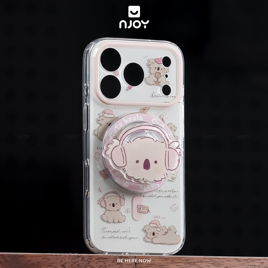 Ốp in hình gấu túi koala dễ thường kèm PopSocket hít — iPhone 14 Pro — ảnh 9