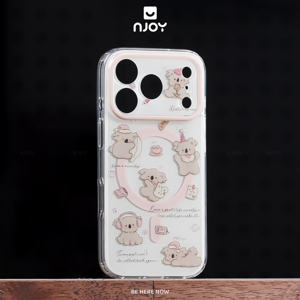 Ốp in hình gấu túi koala dễ thường kèm PopSocket hít — iPhone 14 Pro — ảnh 6
