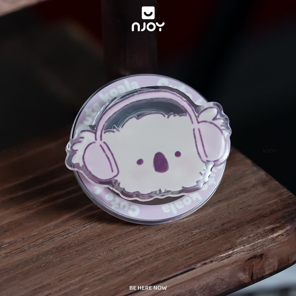 Ốp in hình gấu túi koala dễ thường kèm PopSocket hít — iPhone 14 Pro — ảnh 7