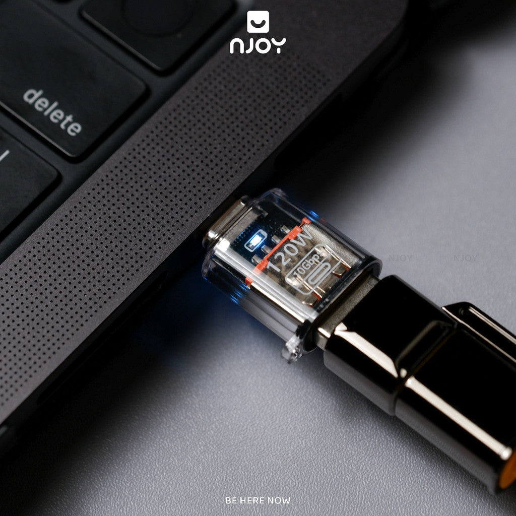 Đầu chuyển đổi OTG type c sang USB 3.2 10Gbps sạc nhanh 120W