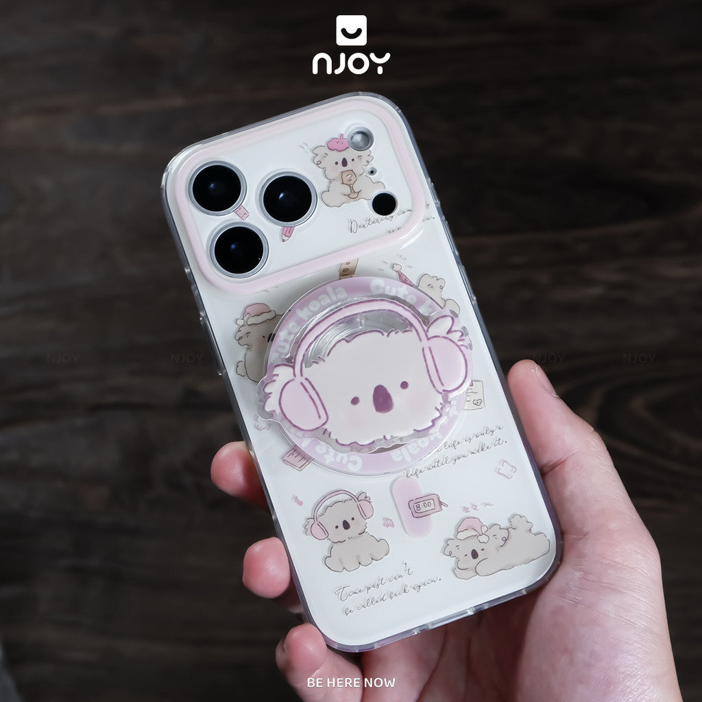 Ốp in hình gấu túi koala dễ thường kèm PopSocket hít — iPhone 14 Pro — ảnh 8